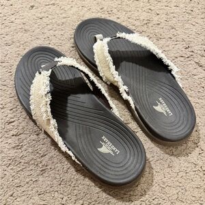 NWOT Men’s LandShark Flip Flops Size 10